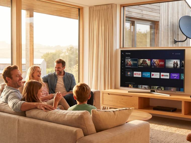 Satellite TV and Internet